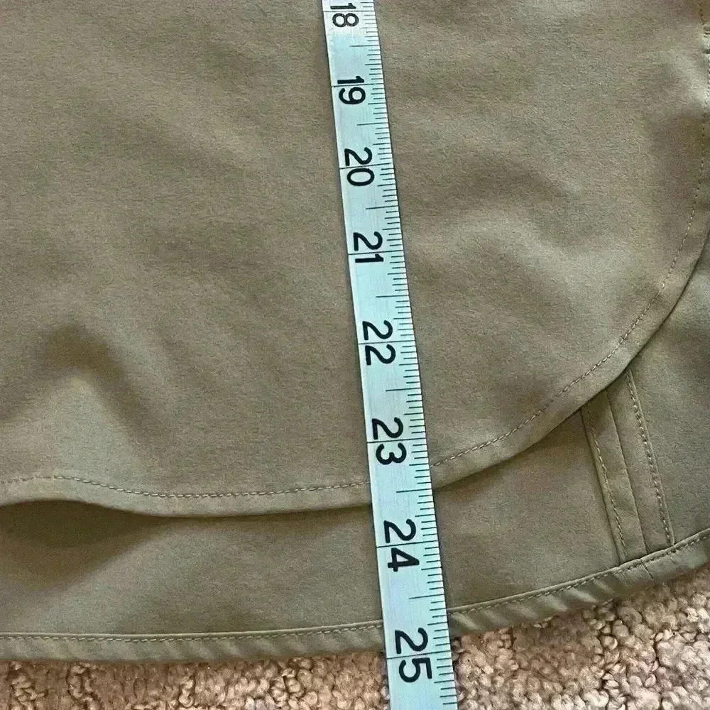 ATHLETA Zephyr Tank Top Laurel Olive Green | Size XXS, Crew Neck, Relaxed Fit - Picture 11 of 11